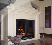 Lodge Wood Burning Fireplace by Acucraft Lodge Wood Burning Fireplace by Acucraft