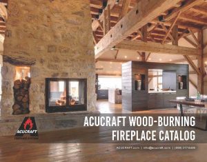 acucraft wood burning fireplace catalog