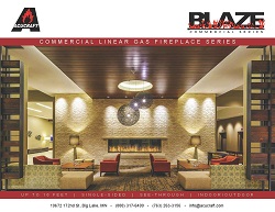 acucraft blaze linear gas fireplace brochure