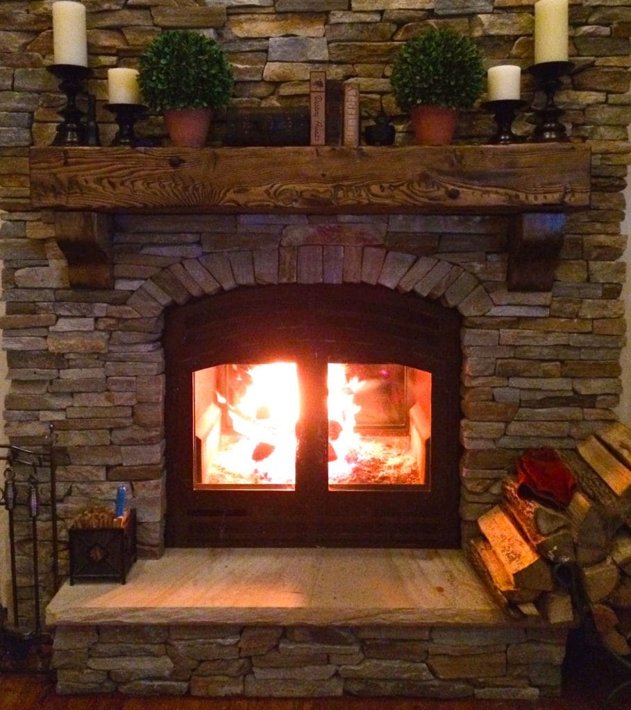 Zero Clearance Wood Burning Fireplace 2 Sided by Acucraft