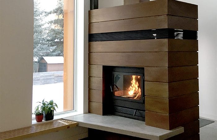 Zmax High Tech Wood Fireplace