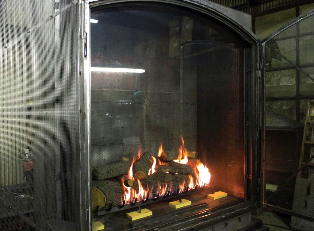 Test Burn of Custom Cabela's Fireplace