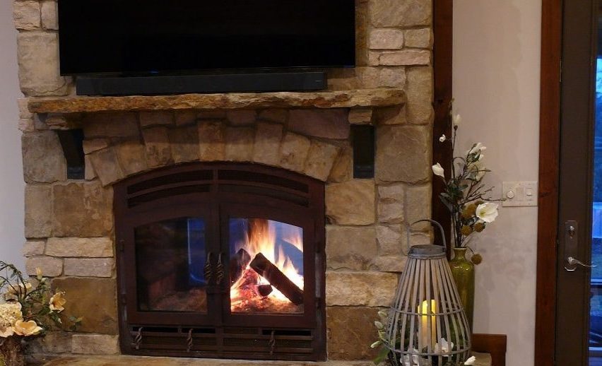 Indoor Outdoor Wood Burning Fireplaces