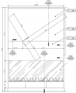 customer provided gas fireplace drawing