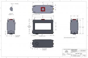 linear see through gas fireplace