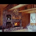 single sided efficient high tech wood fireplace