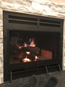 wood fireplace accessories fire screen