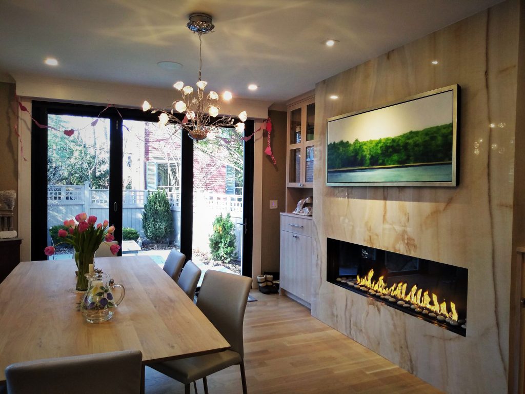 Front Facing Natural Gas Fireplaces | Luxury Fireplaces