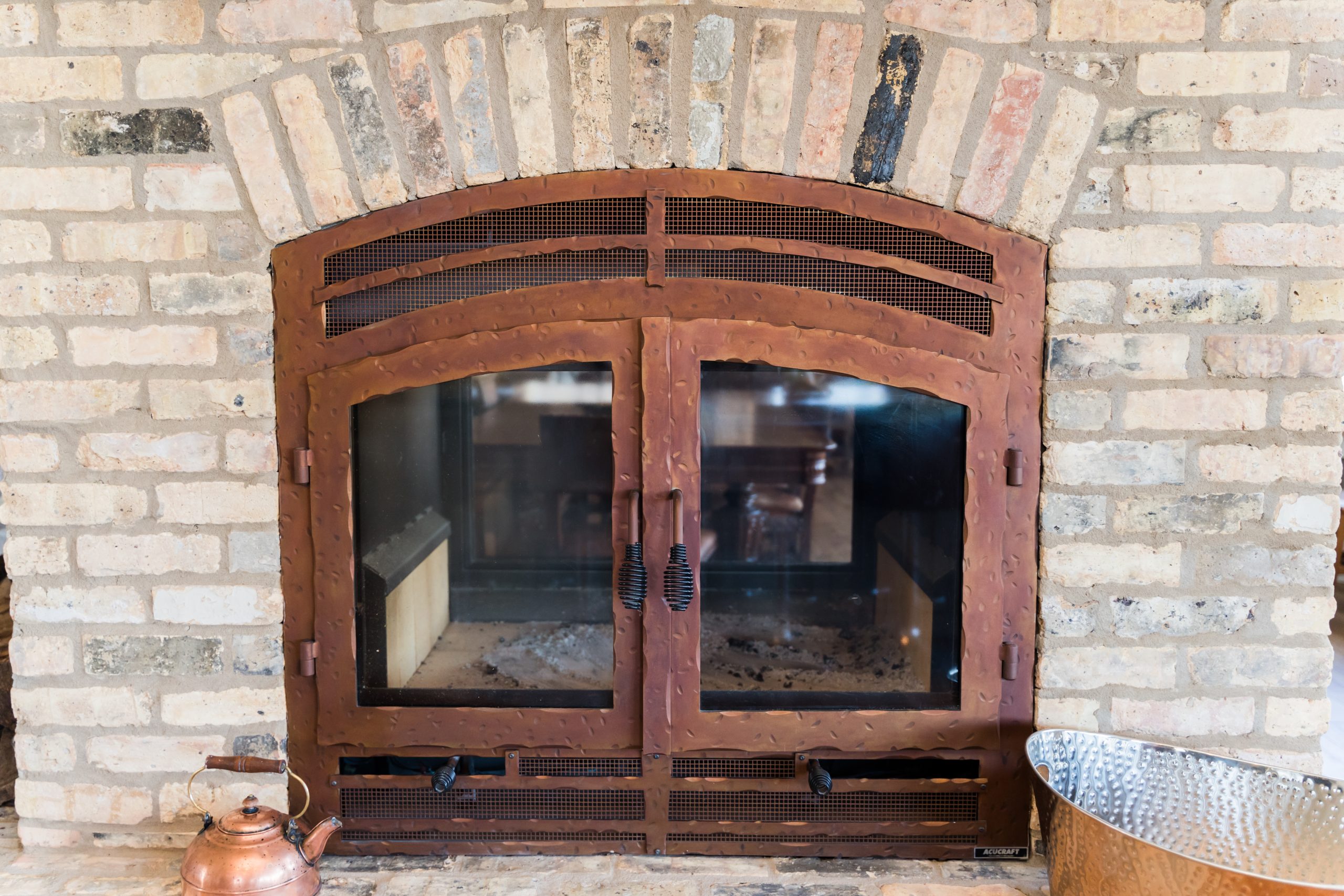 wood fireplace accessories and options