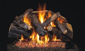 charred gas logs majestic oak