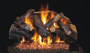 charred gas logs majestic oak