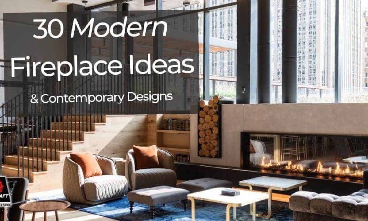 Modern Outdoor Fireplace Ideas
