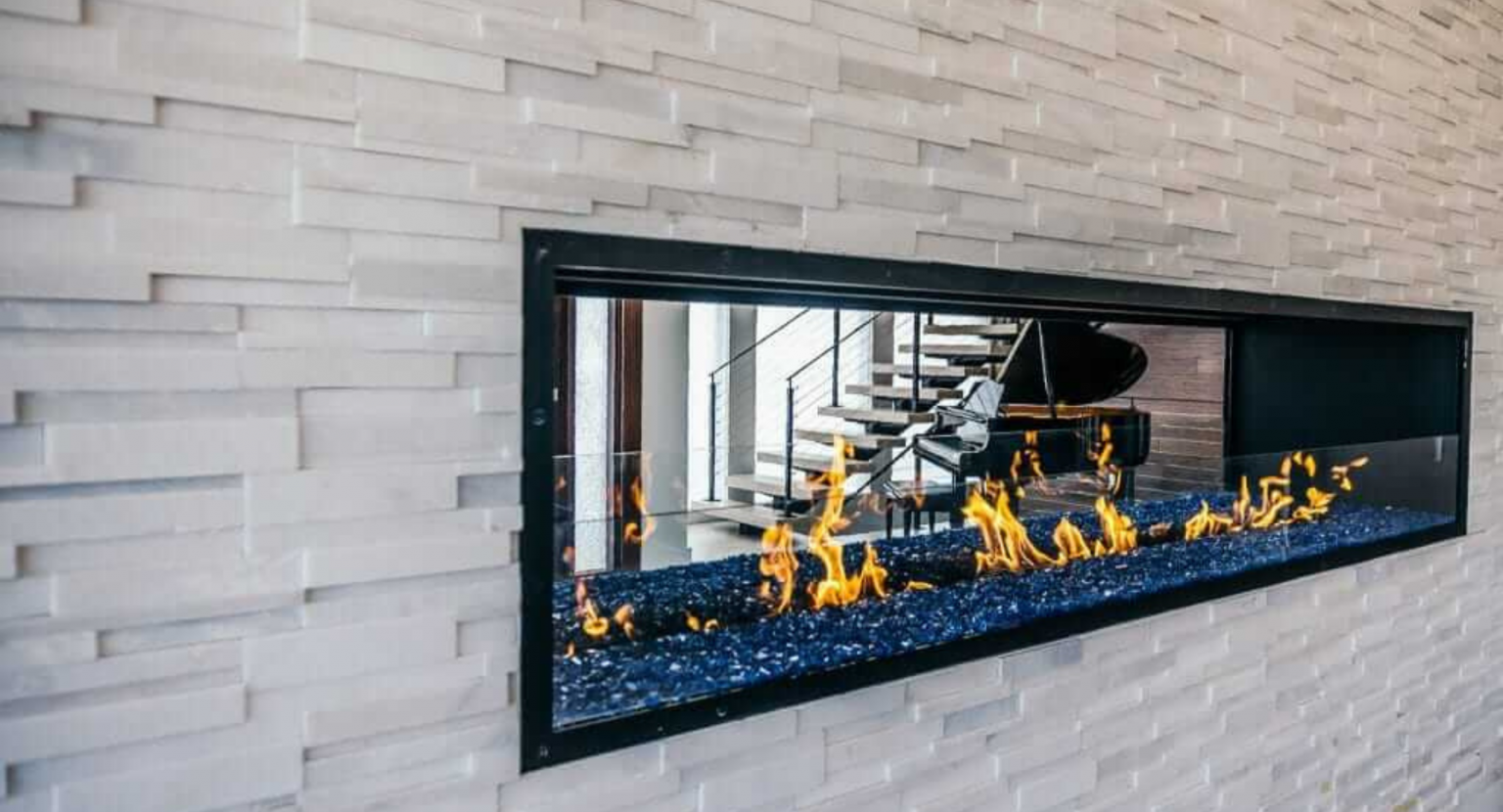 Open Gas Fireplaces Modern Fireplaces without Glass