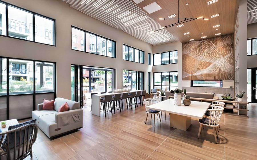 Lounge Floor To Ceiling Design