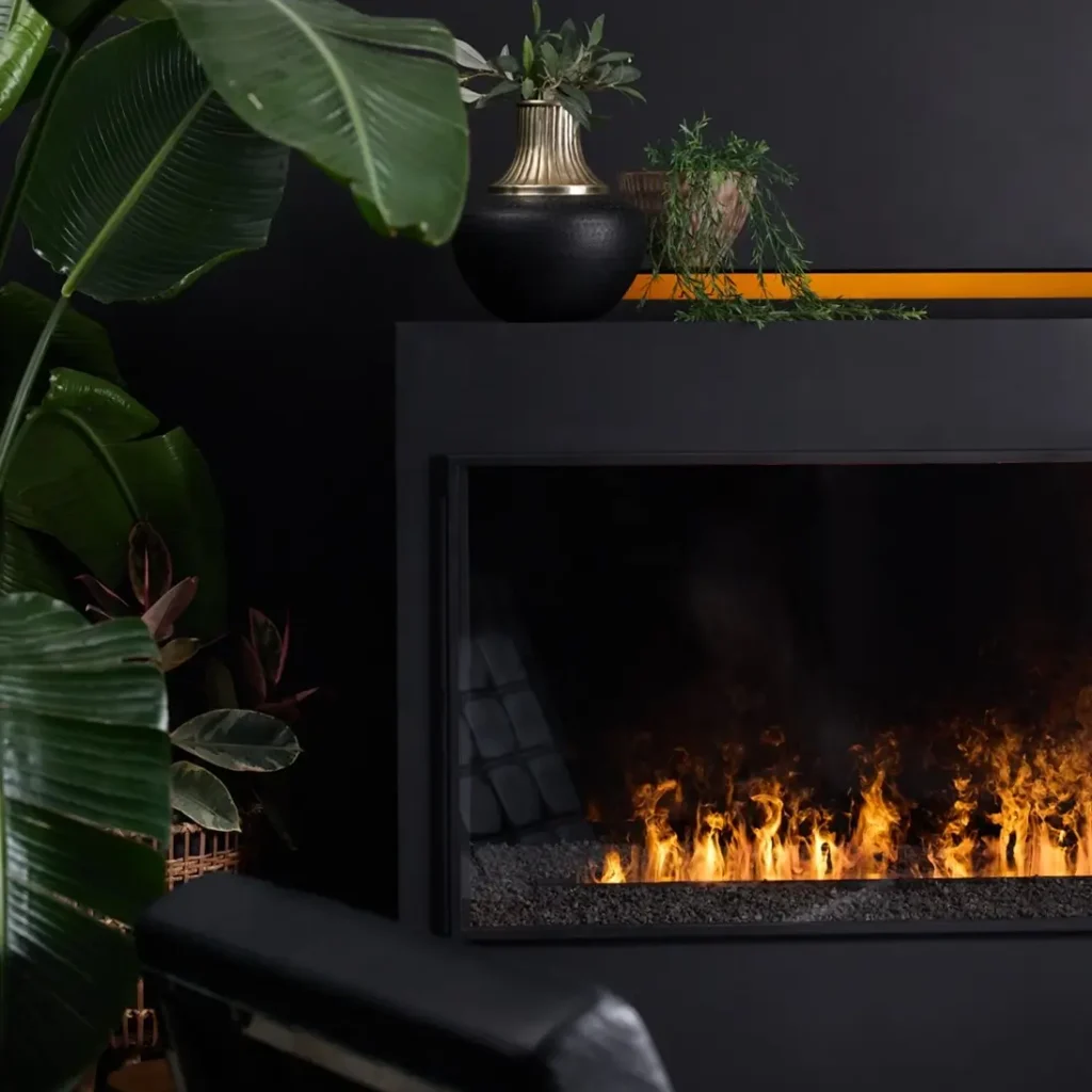Cosy-vapor-fireplace