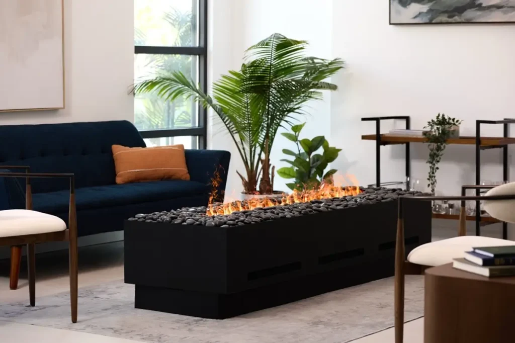 four sided vapor fireplace