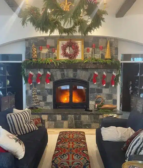 Stockings-on-the-mantle-fireplace