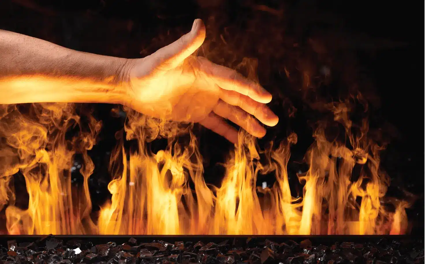 vapor fireplace safe flame