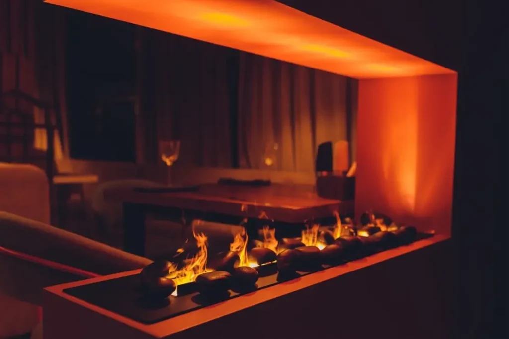 Vapor-fireplace-commercial-modern-feature