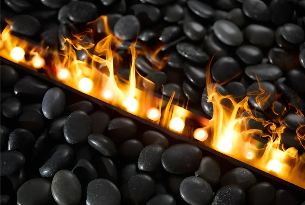 Vapor-fireplace-flames-pebbles-from-above