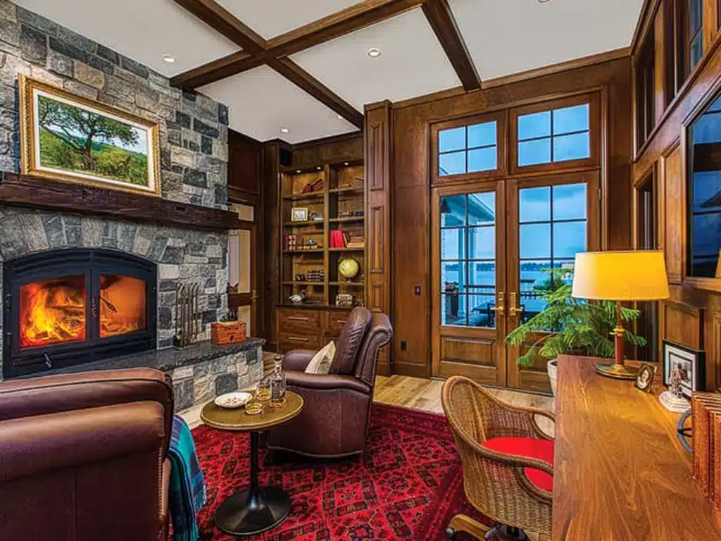 Hearthroom 44 See Through Wood Burning Fireplace05