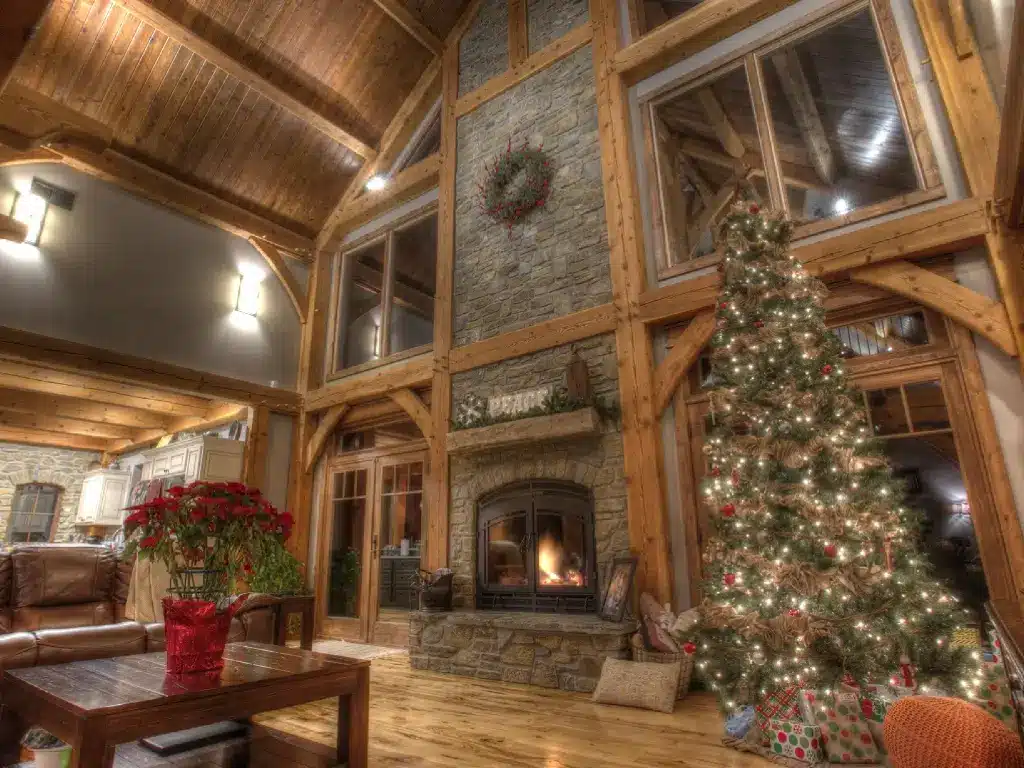 Hearthroom 36 Indoor-Outdoor Fireplace 03