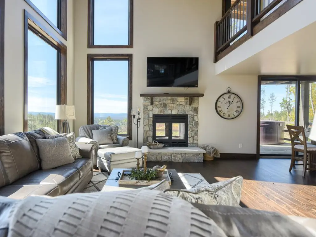 Hearthroom 36 Indoor Outdoor Wood Fireplace 07