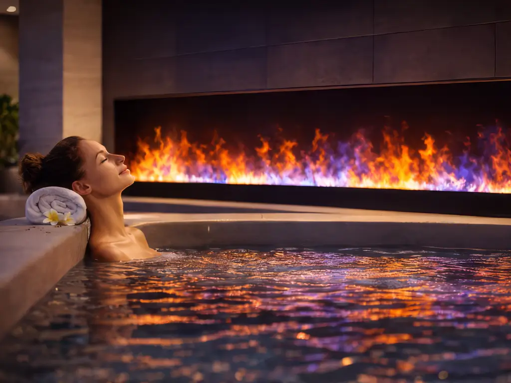 Acucraft Vapor Fireplace Spa-07