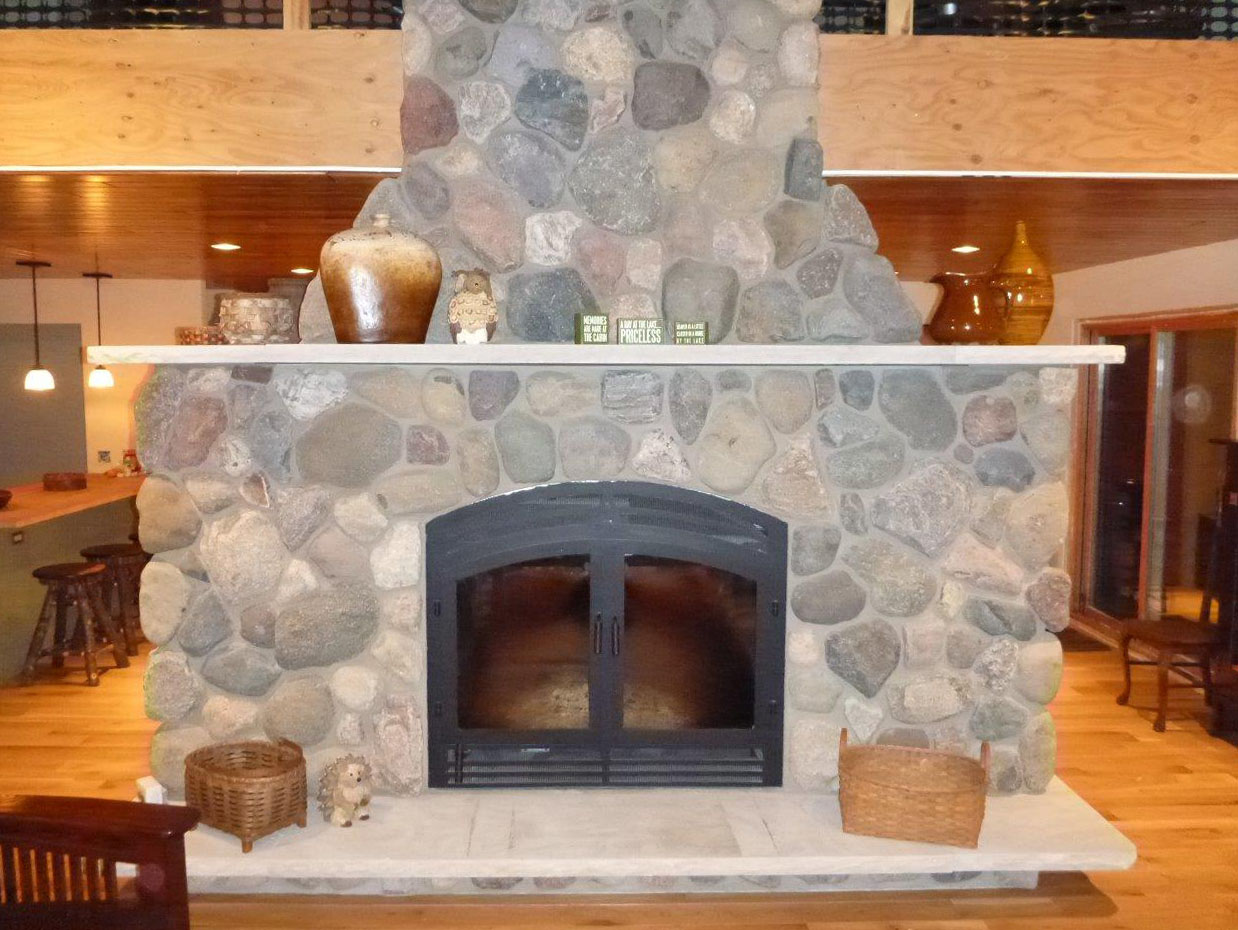 Indoor Outdoor Gas Fireplace See Through Designs Acucraft